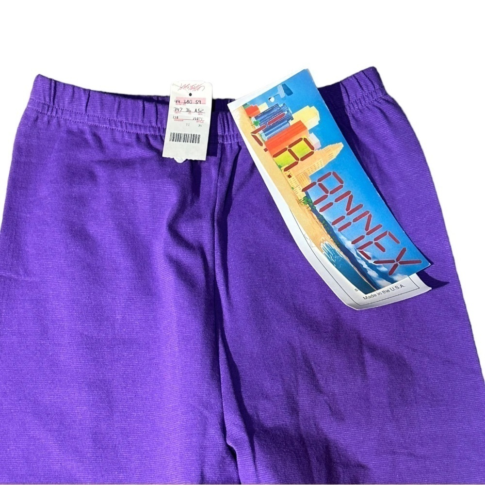 LA Annex Purple Leggings Size Small NWT - Picture 2 of 3